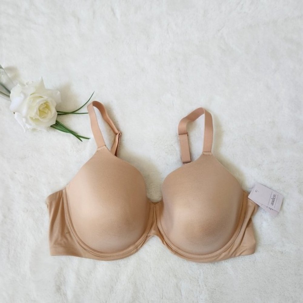 Auden Women's Superstar Lightly Lined T-Shirt Bra 44D - Picture 2 of 9